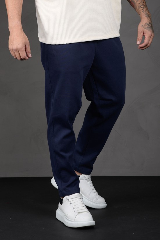 Pantalones Youngla 620 Cafe Hombre Azul Marino | VMYEQOK-72