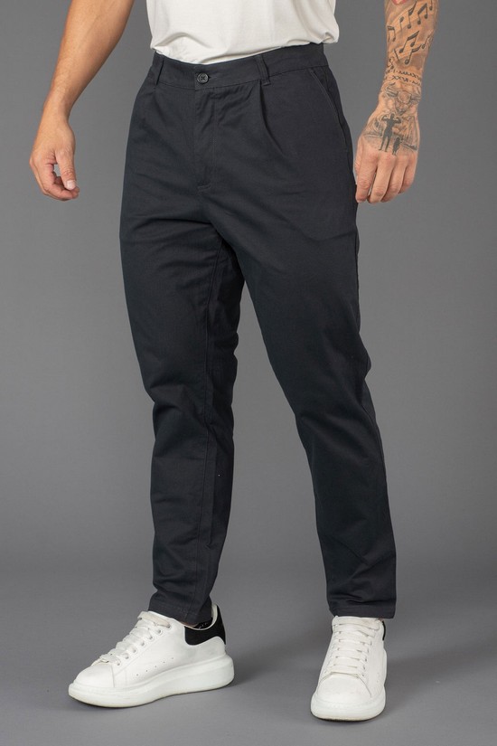 Pantalones Youngla 625 Slim Fit Chino Hombre Gris | XCTEWAJ-70
