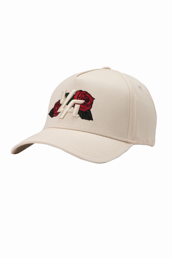Sombreros Youngla 916 Yla Flower Hombre Beige | YJPKRZW-79