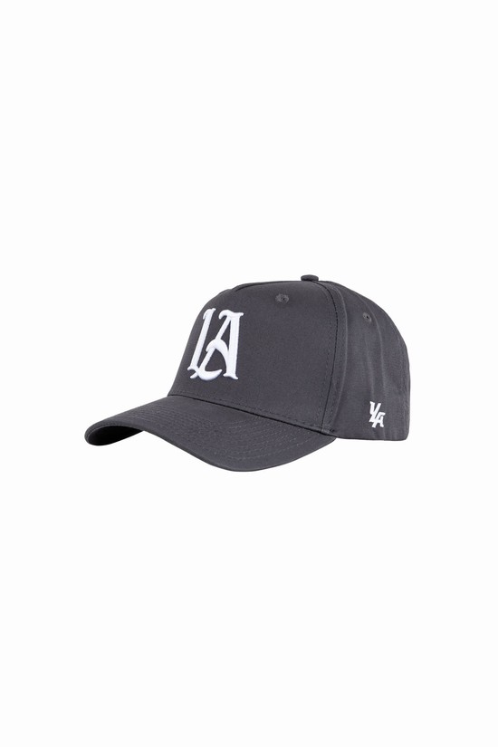 Sombreros Youngla 920 A-frame La Snapback 2.0 Hombre Gris | HLDOFTC-15