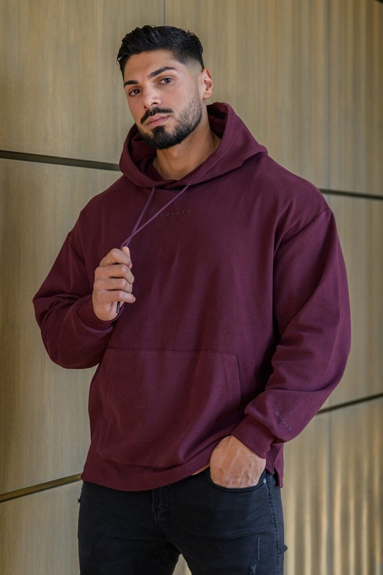 Sudadera Con Capucha Youngla 544 Cloud Hombre Moradas | LVYIKSF-61