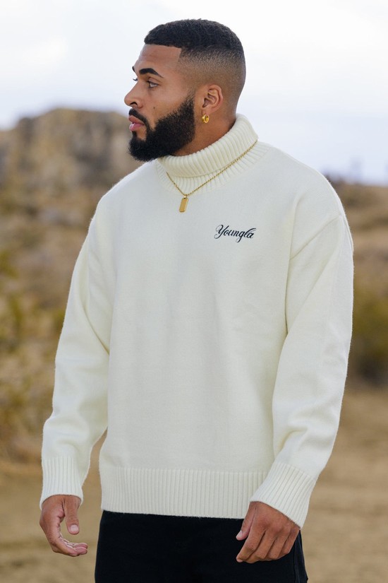 Sudaderas Youngla 512 Royalty Hombre Blancas | ZYIWXAN-51