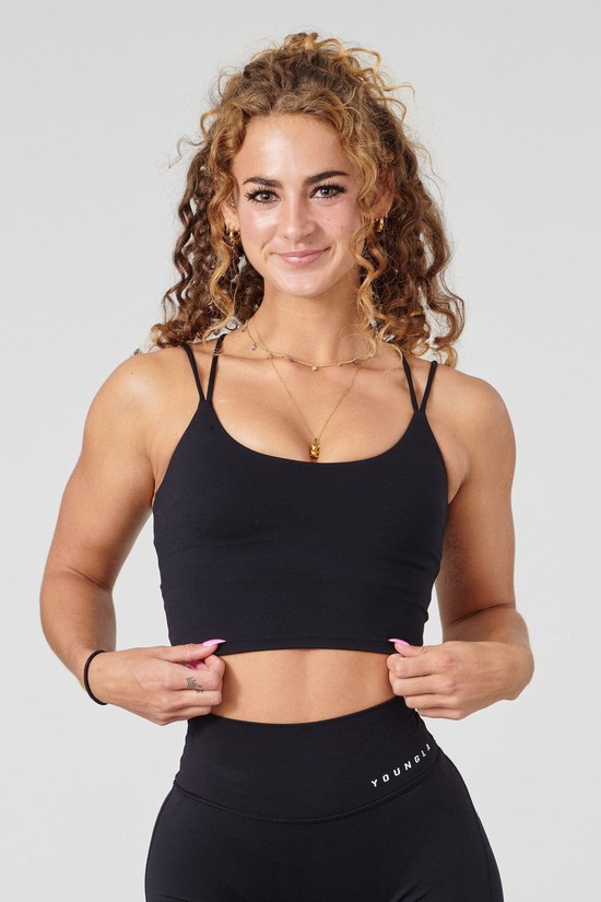 Sujetadores Youngla W310 Progress Sports Mujer Negras | NJKLGZA-62